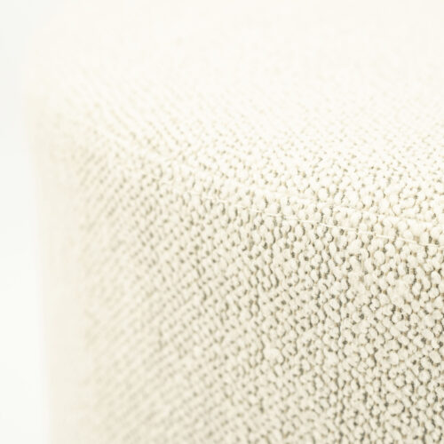 Poef Avah Bouclé 41cm - Beige - Afbeelding 2