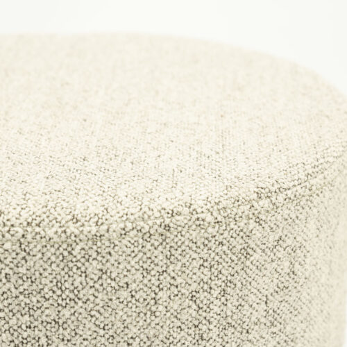 Poef Avah Bouclé 41cm - Taupe - Afbeelding 2