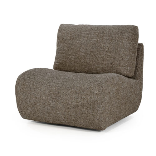 Draaibare Fauteuil Lucia - Bruin - Afbeelding 2