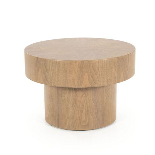 Bijzettafel Bobbie - donkerbruin - 45 x 45 cm - Afbeelding 6