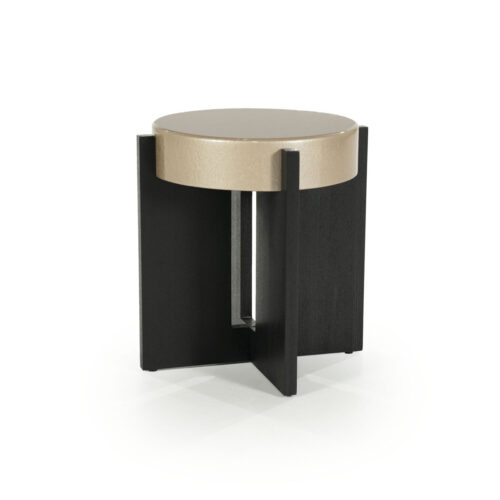 Ronde Bijzettafel Juliet 40cm - Beige - Afbeelding 2