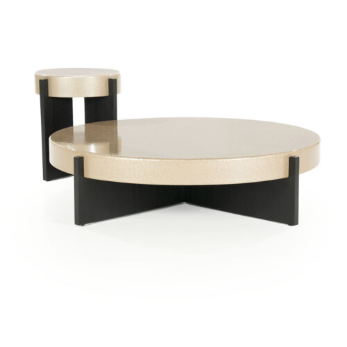 Ronde Bijzettafel Juliet 40cm - Beige - Afbeelding 6