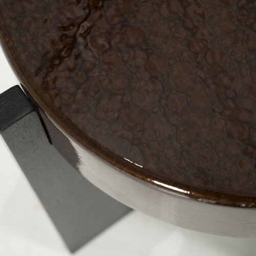 Ronde Bijzettafel Juliet 40cm - Bruin - Afbeelding 4