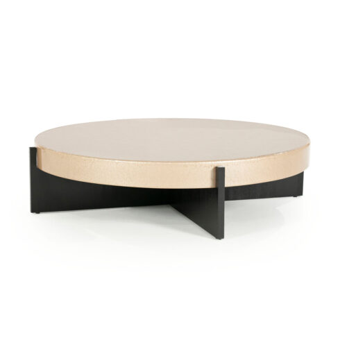 Ronde Salontafel Juliet 110cm - Beige - Afbeelding 2