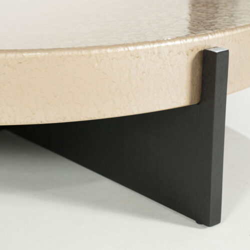 Ronde Salontafel Juliet 110cm - Beige - Afbeelding 5