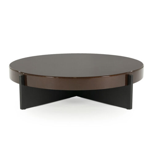 Ronde Salontafel Juliet 110cm - Bruin