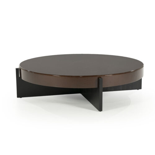 Ronde Salontafel Juliet 110cm - Bruin - Afbeelding 2