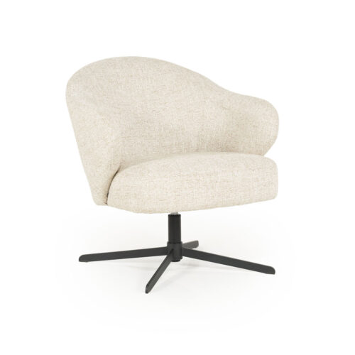 Draaifauteuil Connor - Taupe - Afbeelding 2