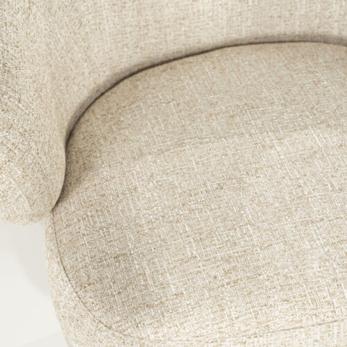 Draaifauteuil Connor - Beige - Afbeelding 2