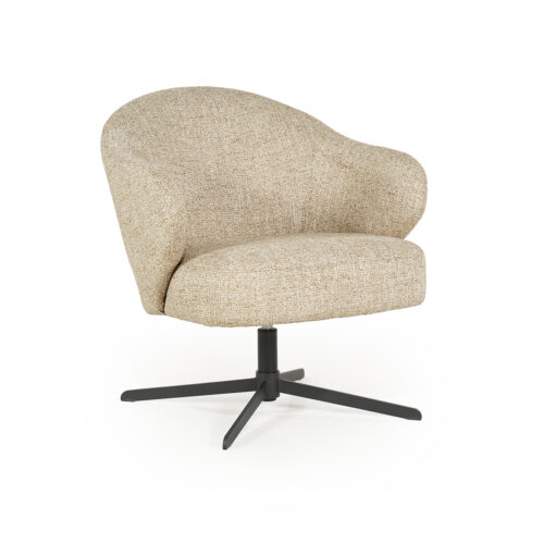 Draaifauteuil Connor - Taupe