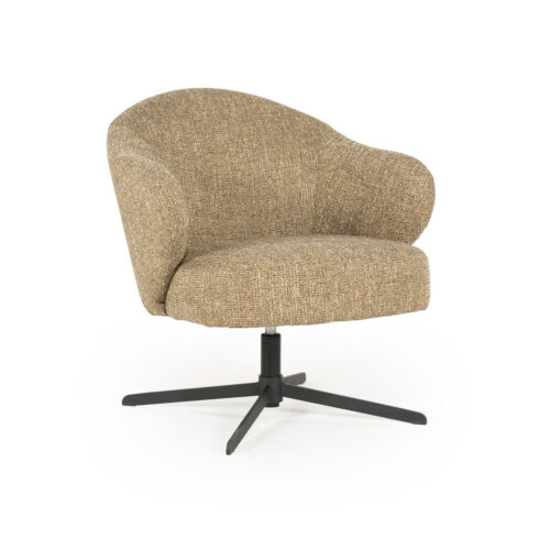 Draaifauteuil Connor - Mosterd
