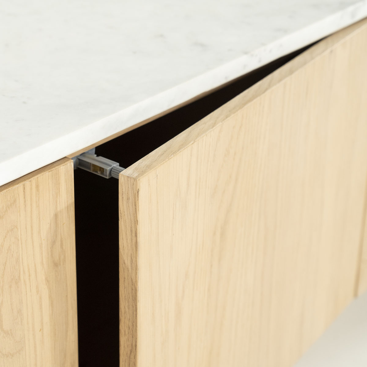TV-meubel Don Marmer en eikenhout 165 cm - Afbeelding 10