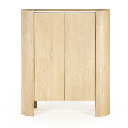 Opbergkast Don Marmer en eikenhout 140 x 120cm - Afbeelding 3