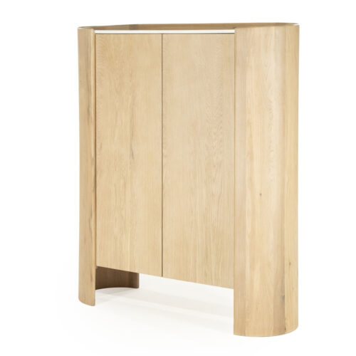 Opbergkast Don Marmer en eikenhout 140 x 120cm - Afbeelding 4