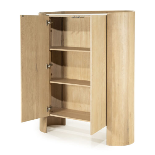 Opbergkast Don Marmer en eikenhout 140 x 120cm - Afbeelding 7