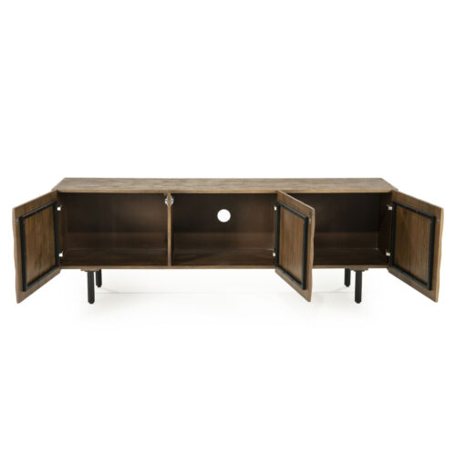 TV-meubel Felix Mangohout - 160 cm - Afbeelding 8