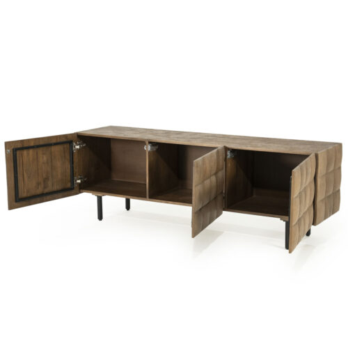 TV-meubel Felix Mangohout - 160 cm - Afbeelding 7