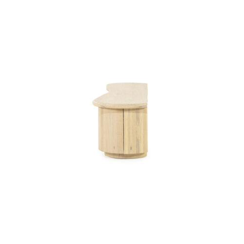 TV meubel Josh Eikenhout 180 cm - naturel - Afbeelding 4