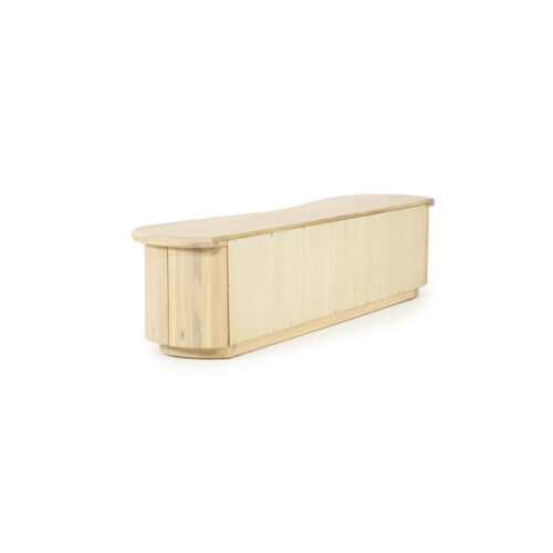 TV meubel Josh Eikenhout 180 cm - naturel - Afbeelding 3