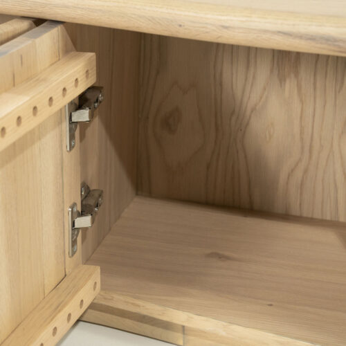 TV meubel Josh Eikenhout 180 cm - naturel - Afbeelding 11