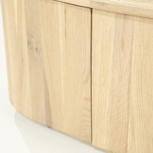TV meubel Josh Eikenhout 180 cm - naturel - Afbeelding 8