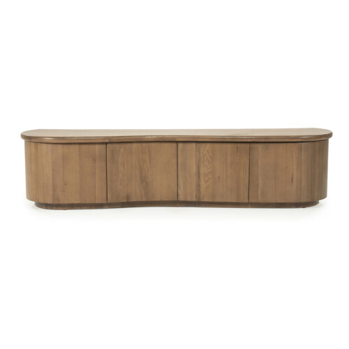 TV meubel Josh Eikenhout 180 cm - bruin - Afbeelding 4