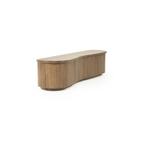 TV meubel Josh Eikenhout 180 cm - bruin - Afbeelding 3