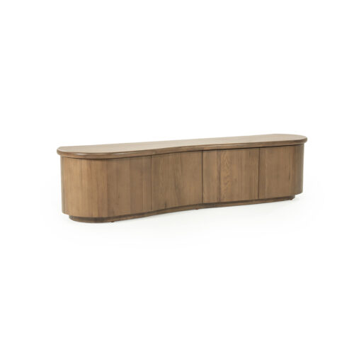 TV meubel Josh Eikenhout 180 cm - bruin - Afbeelding 2