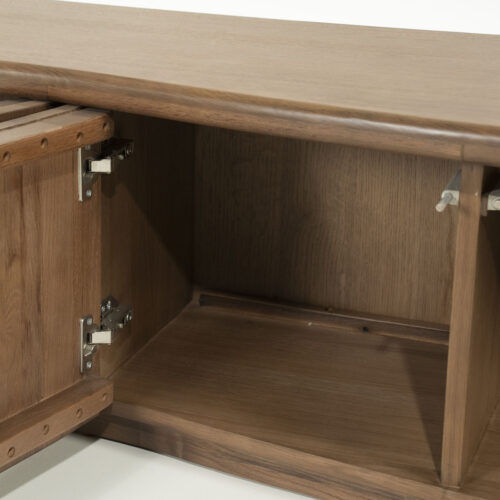 TV meubel Josh Eikenhout 180 cm - bruin - Afbeelding 12