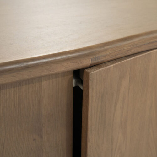 TV meubel Josh Eikenhout 180 cm - bruin - Afbeelding 11