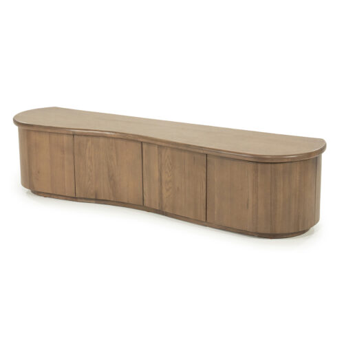 TV meubel Josh Eikenhout 180 cm - bruin