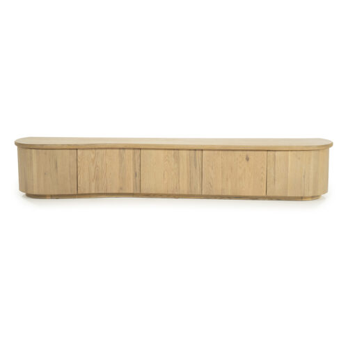 TV meubel Josh Eikenhout 240 cm - naturel - Afbeelding 3