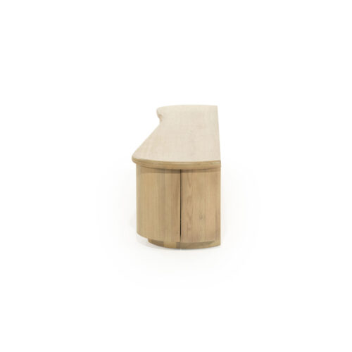 TV meubel Josh Eikenhout 240 cm - naturel - Afbeelding 6