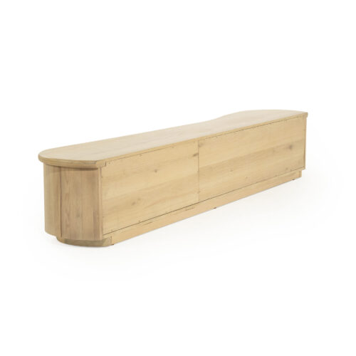 TV meubel Josh Eikenhout 240 cm - naturel - Afbeelding 5