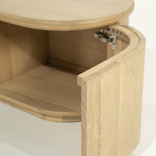 TV meubel Josh Eikenhout 240 cm - naturel - Afbeelding 12