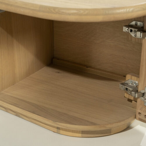 TV meubel Josh Eikenhout 240 cm - naturel - Afbeelding 11