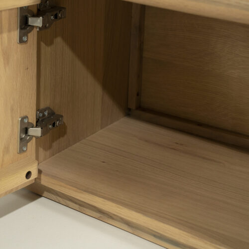 TV meubel Josh Eikenhout 240 cm - naturel - Afbeelding 10