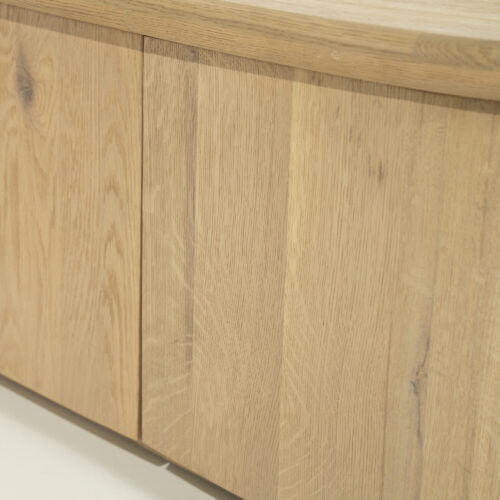 TV meubel Josh Eikenhout 240 cm - naturel - Afbeelding 13