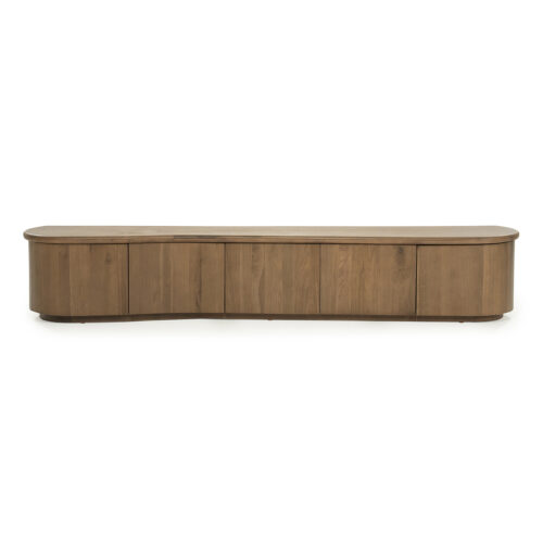 TV meubel Josh Eikenhout 240 cm - bruin - Afbeelding 5