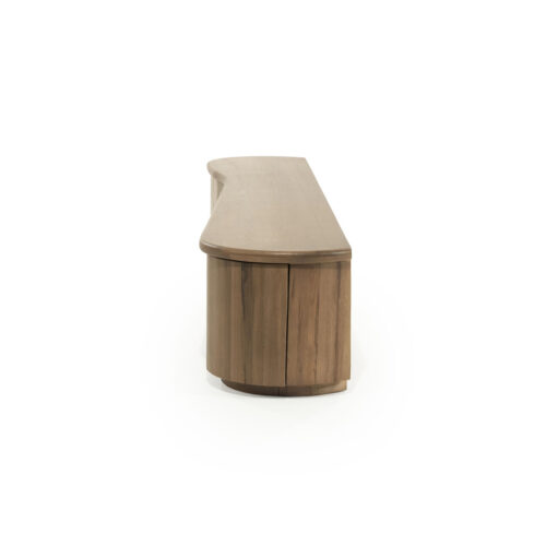 TV meubel Josh Eikenhout 240 cm - bruin - Afbeelding 4