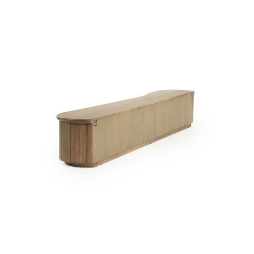 TV meubel Josh Eikenhout 240 cm - bruin - Afbeelding 3