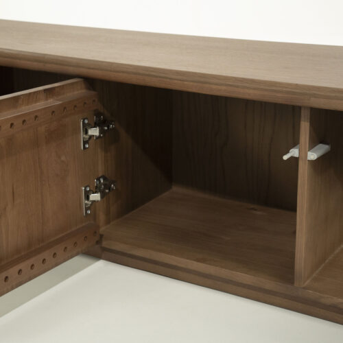 TV meubel Josh Eikenhout 240 cm - bruin - Afbeelding 9