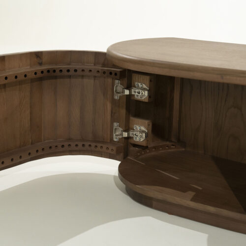 TV meubel Josh Eikenhout 240 cm - bruin - Afbeelding 10