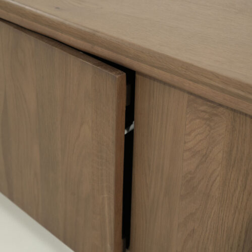 TV meubel Josh Eikenhout 240 cm - bruin - Afbeelding 12