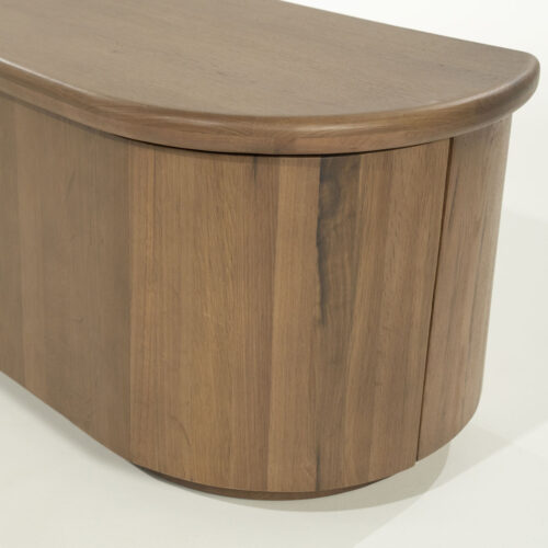 TV meubel Josh Eikenhout 240 cm - bruin - Afbeelding 14