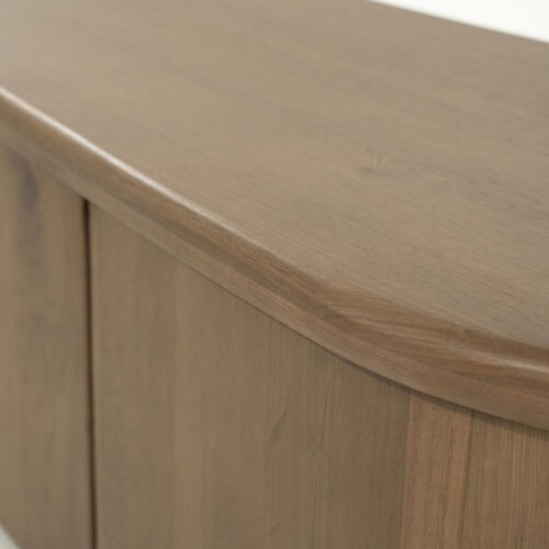 TV meubel Josh Eikenhout 240 cm - bruin - Afbeelding 13