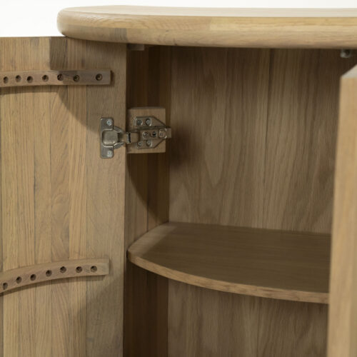 Dressoir Josh Eikenhout 180cm - Naturel - Afbeelding 11