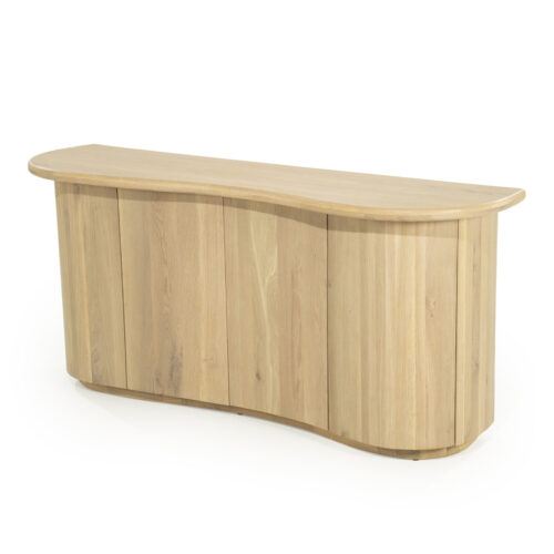 Dressoir Josh Eikenhout 180cm - Naturel - Afbeelding 4