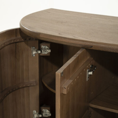 Dressoir Josh Eikenhout 180cm - Bruin - Afbeelding 13