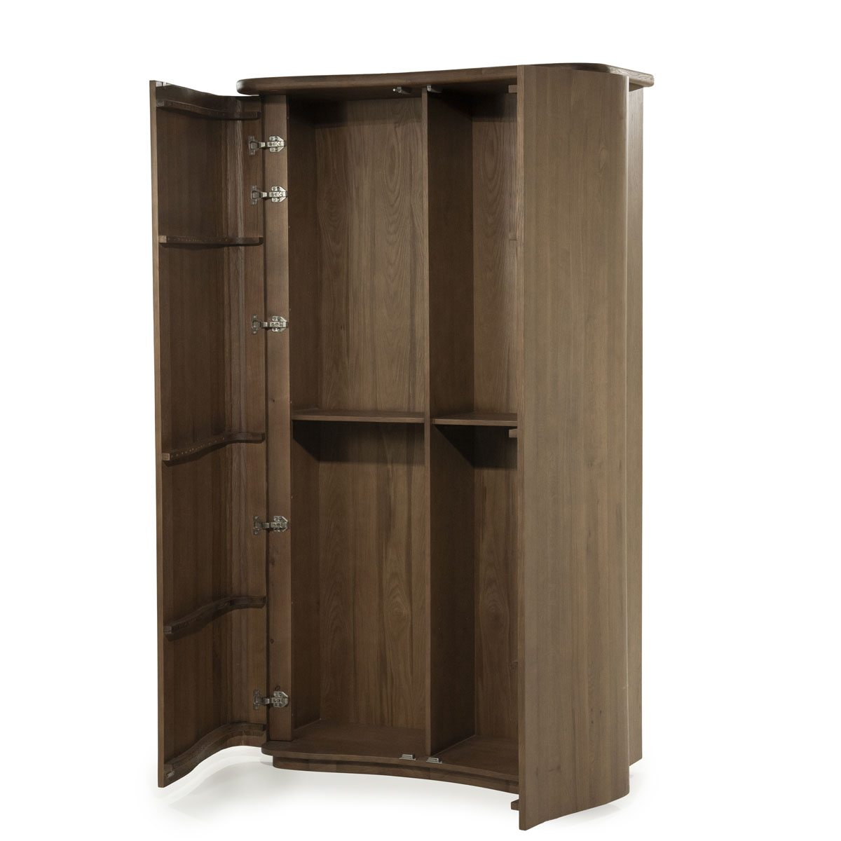 Opbergkast Josh Eikenhout 210 x 120cm - Bruin - Afbeelding 8